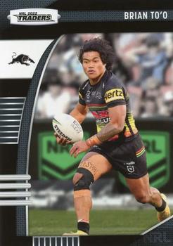2022 NRL Traders #109 Brian To'o Front